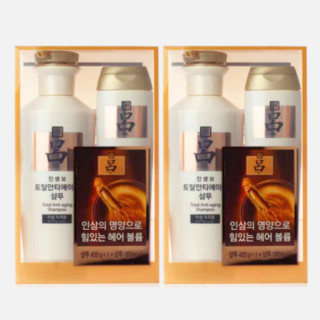 Ryo 白吕 臻参葆凝时焕活洗发水套装 (400ml+180ml )