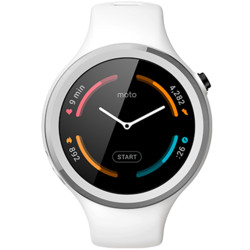 MOTOROLA 摩托罗拉 moto 360 sport 白色