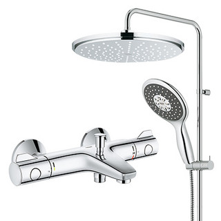 GROHE 高仪 28368+26107+34227 恒温淋雨花洒套装