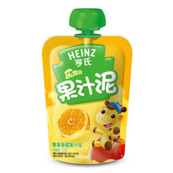 亨氏 (Heinz) 乐维滋果汁泥-苹果香橙 (1-3岁适用) 120g