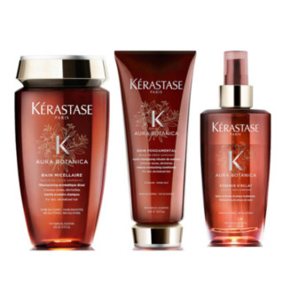 KÉRASTASE 卡诗 洗护精油套装 洗发露250ml+护肤霜200ml+发油100ml