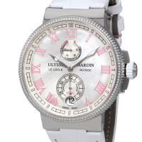 ULYSSE NARDIN 雅典 Marine系列 1183-126B/470 女士机械腕表