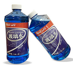 GREAT LIFE 玻璃水 汽车挡风玻璃清洁剂 1.8L 2瓶装