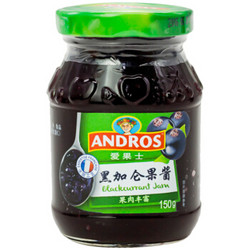 Andros安德鲁爱果士 黑加仑酱150g/瓶 *5件