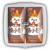 Bright 光明 萌小团巧克力牛奶饮品 200mLx2瓶×6盒