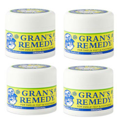 Gran's remedy 老奶奶 神奇除脚臭鞋臭粉 50g 4罐