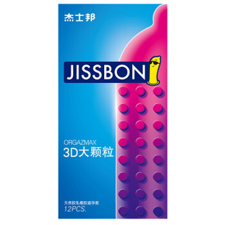 jissbon 杰士邦 超薄3D大颗粒组合 15只 3D大颗粒12+3D大颗粒3