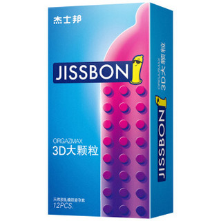 jissbon 杰士邦 超薄3D大颗粒组合 15只 3D大颗粒12+3D大颗粒3