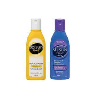 Selsun Gold 特效去屑洗发水 200ml + Selsun Blue 去屑止痒洗发水 200ml