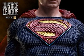  Iron Studios 496035 《正义联盟》超人 1/10 全身雕像