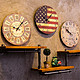 BOMAROLAN 堡玛罗兰 美式复古钟表