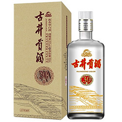 古井贡酒 窖龄30年 浓香型白酒 50度 500ml