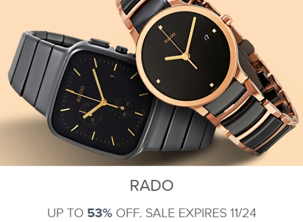 JOMASHOP RADO 雷达 精选腕表促销