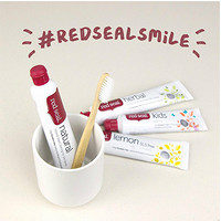 凑单品:red seal 红印 牙膏家庭组合装（蜂胶+柠檬+小苏打+儿童牙膏）