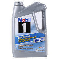 Mobil 美孚 全合成机油 5W-30 高里程SP级 4.73L（5Qt）