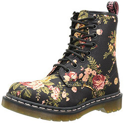Dr. Martens 1460 W-W Re-Invented Victorian Print 女士系带鞋