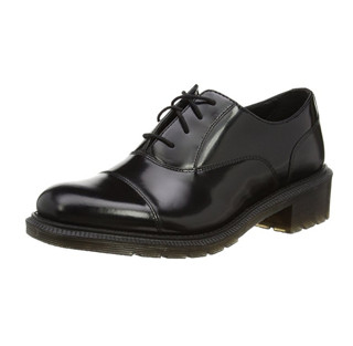  Dr. Martens Henrietta Oxford 女士牛津鞋 黑色