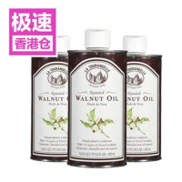 La Tourangelle 拉杜蓝乔 天然核桃油 500ml 3瓶装 *2套