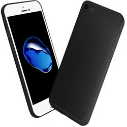 BIAZE 苹果7 Plus手机壳 iPhone7 Plus保护套 全包硅胶防摔软壳 蝉翼系列 JK87-黑色