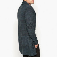 La Redoute Collections 男士V领羊毛混纺开衫