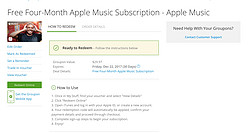 美区限定！四个月Apple Music订阅