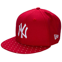 NEW ERA 9Fifty系列 纽约洋基棒球队 平檐棒球帽 波点款