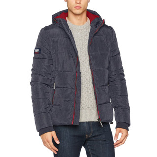 Superdry 极度干燥 Puffer 男士连帽棉服夹克