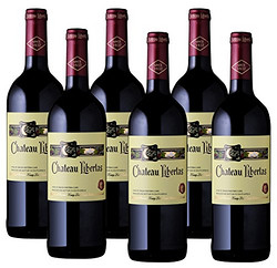Chateau Libertas 丽贝斯 干红葡萄酒 750ml*6瓶