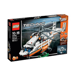 LEGO 乐高 42052 重型双旋翼 运输直升机+科技系列 42046 狂野赛车