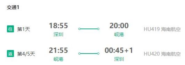 深圳/澳门直飞越南岘港4-5天自由行