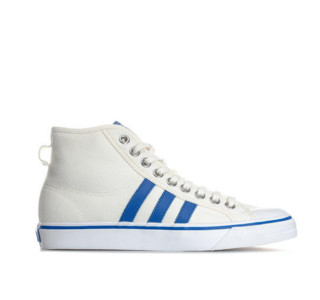 adidas Originals NIZZA HI 男款白色高帮鞋 UK6