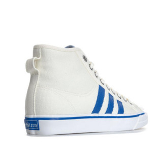 adidas Originals NIZZA HI 男款白色高帮鞋 UK6