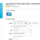 Apple 苹果 美区itunes电子卡 充值$100