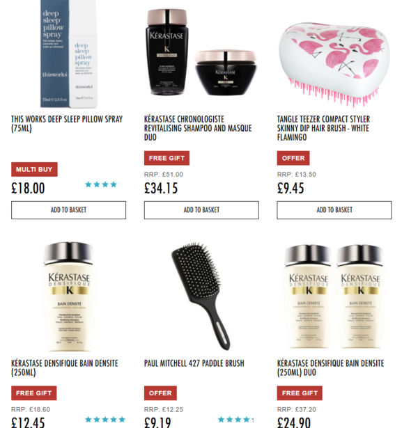 HQhair 精选护肤护发品牌 含卡诗、TT梳、Paul Mitchell、This Works等