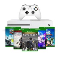 2017黑五:Microsoft 微软 Xbox One S 500GB游戏主机 + 1款游戏大作 + 1个月XGP会员
