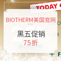 海淘促销:BIOTHERM美国官网 黑五促销