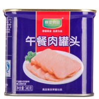 GOLDKINN FOODS 高金食品 午餐肉罐头 340g *7件 +凑单品