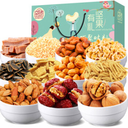 享食者 坚果蜜饯礼盒 11袋1221g/盒 *4件