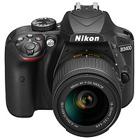 Nikon 尼康 D3400 APS-C画幅 数码单反相机 黑色 AF-P DX 18-55mm F3.5 G VR 变焦镜头 单头套机