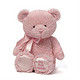 GUND My First Teddy Bear 我的第一只泰迪熊毛绒玩具 粉色 15英寸 *2个