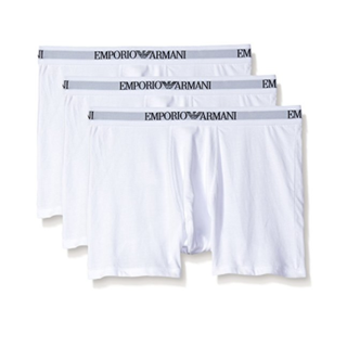 阿玛尼Emporio Armani Cotton Boxer Briefs 男士内裤 3条装