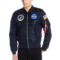 中亚Prime会员：Alpha Industries L-2B NASA 男士飞行夹克