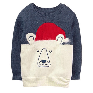 GYMBOREE 金宝贝 SANTA BEAR 儿童针织衫