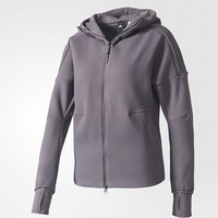 限尺码：adidas 阿迪达斯 ZNE HOODY 运动型格 女款运动训练夹克