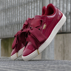 PUMA 彪马 Basket Heart Patent 女士运动板鞋