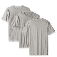 历史新低、中亚Prime会员:TOMMY HILFIGER Cotton Crew Neck 男士T恤 3件装 *3套