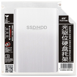笔记本光驱位硬盘托架机械