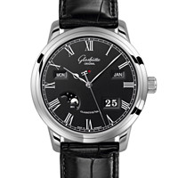 淘金V计划：格拉苏蒂 Glashütte 格拉苏蒂 SENATOR 参议员系列 100-02-25-12-05 男士机械腕表