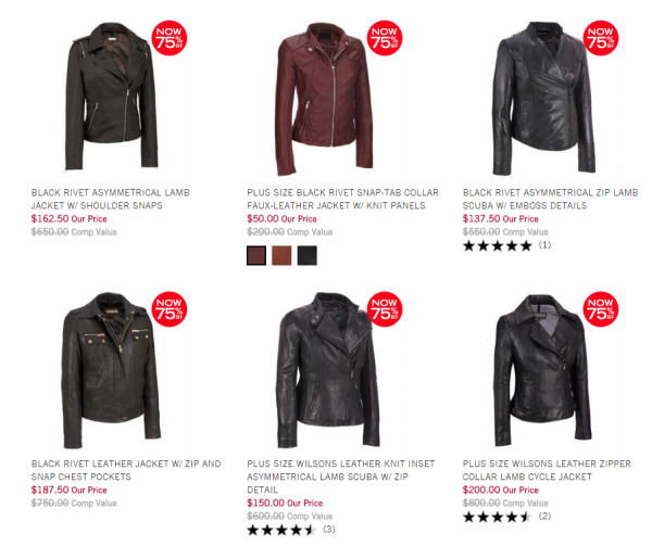 WILSONS LEATHER美国官网 精选男女冬季服饰专场