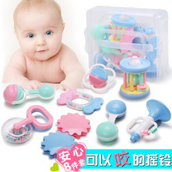 婴儿玩具0-1岁手摇铃新生儿床铃婴幼儿宝宝牙
